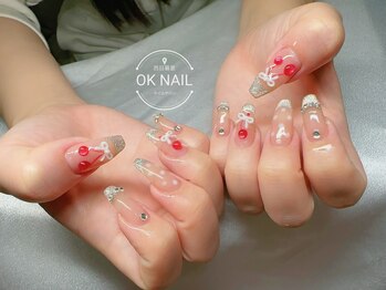 オーケーネイル(OK NAIL)/チップ長さだしやり放題