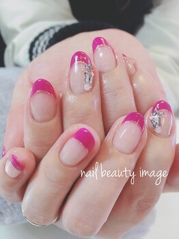 ビビットカラーフレンチ