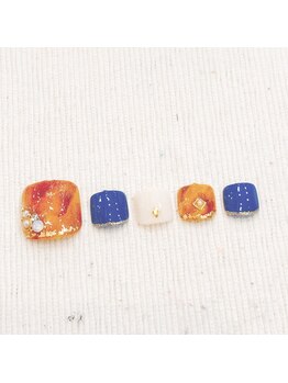 ピンキー(PINKY)/べっ甲ネイル