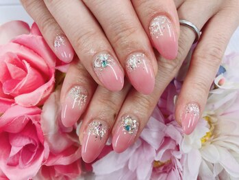 ディーネイル 京橋(D-nail)/【小山】キラキラ☆グラデ