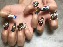 イデアル(ideal)/ジェルデザインフリー10本アート