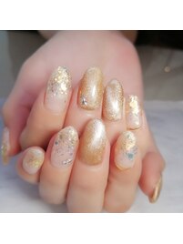 ☆ゴールドネイル☆