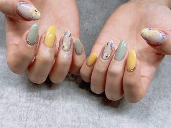 トランク ネイル(trunc nail)/フラワーアート☆120分付け放題