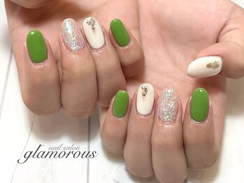 ネイルグラマラス 西新井店/《パラジェル》シンプル上品