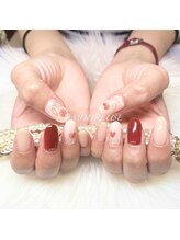 アムルーズ(Amoureuse)/チューリップネイル♪