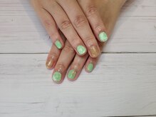 カシュカシュネイル(Cache Cache nail)/simple＋アート