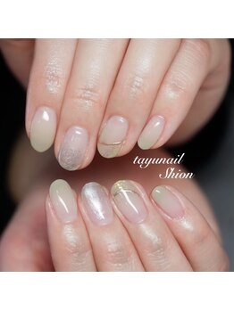 たゆ ネイル(たゆnail)/パラジェルグラデネイル