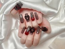ティーアンドビー ネイルスタジオ(T&B NAIL STUDIO)/トレンドワンホンちゅるんネイル