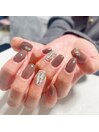 埋め尽くしネイル