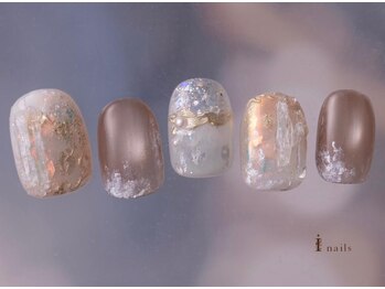 アイネイルズ 吉祥寺店(I nails)/マグネット氷柱ネイル