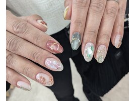 春ネイル