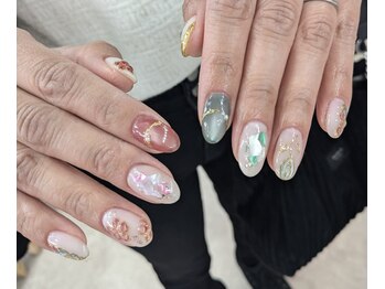 春ネイル