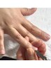 【ハンド】ネイルケア＋ベース＆トップコート仕上げ　