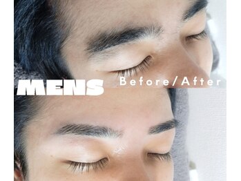 オル(OLU)/【MENS眉毛ワックス脱毛】