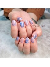 コラソンネイル(corazon nail)/HAND☆90分☆ニュアンスマーブル