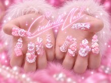 シンデレラネイル(CINDERELLA NAIL)/長さだし/つけ放題/チップ/LL