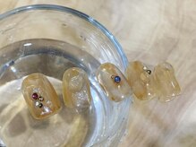 サニエプラス(Sagnier+)/クリア系カラーでつやつやネイル