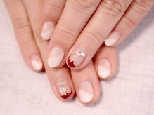 ラルネイル 大宮(Lull. nail)/＊くりぬきハート＊フレンチ＊