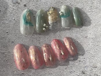 グロウ ネイル(GLOW×NAIL)/シンプル定額コース　2024年2月