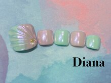 ディアナ ひたちなか高場店(DIANA)/定額ネイル　7700円　C-033