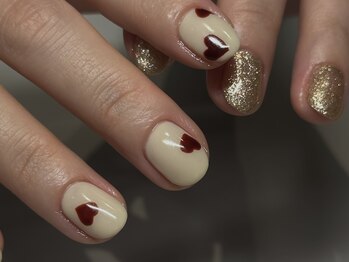 リノ 大阪本町店(lino)/ハートネイル【12.12】