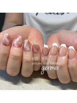 ジェルメ(germer)/左右ちぐはぐデザイン！