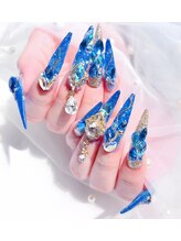 リンネイル 新大久保店(Rin Nail)/＃ブルーサファイアネイル
