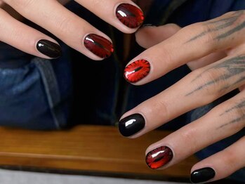 ファンシー 新宿店(Fancy)/冬ネイル/ツイード/ワンホン