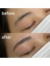 【薄眉、ボサ眉が気になる方へ】まつげパーマ+ブロウラミネーション 眉WAX込