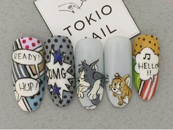 トキオ ネイル(TOKIO NAIL)の写真/初回10%オフ♪【キャラ/イベント/やり放題¥10362～】彩る指先,光るセンスと繊細アートが指先を演出★