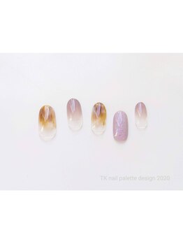 ティーケーネイルパレット/くすみカラー シンプルコース