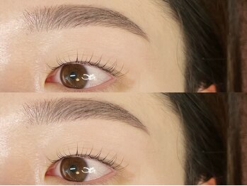 アンドナイン(AND NINE)/アイブロウ眉毛＋まつげパーマ