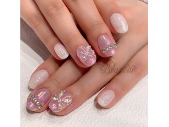 ネイルサロン ブランロール 三軒茶屋店(Blanl'or)/リボンネイル