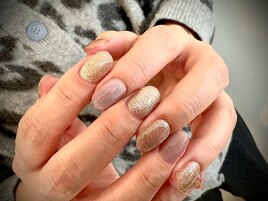 2色マグネットネイル☆