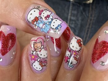 エイチ ネイル(H nail)/シール埋め尽くし