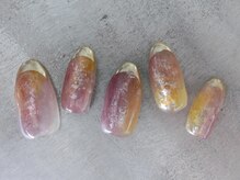 ネイリシャス(NAILICIOUS)/クリア感のニュアンスネイル♪