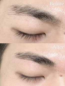 ザファーストインパクト(THE FIRST IMPACT)の写真/【豊中駅徒歩5分!】第一印象を変えるなら眉毛から!メンズも眉毛ケアが当たり前!!ビジネスマン,学生にも◎