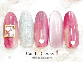 ニュアンスハートネイル