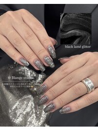 ブラック/ラメグリッター/黒