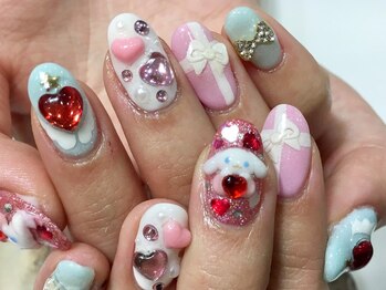 ネイルサロン ティディ(TIDY)/シナモロール★オーダーデザイン