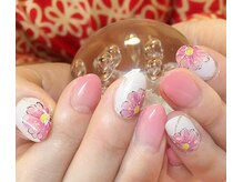 ネイルサロンオーパス(OPUS)/ピンクフラワー☆