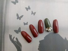 ネイルサロン&スクール ジーナ(GINA)/落ち着き秋カラー