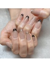 プラス デ ネイル(+ de nail)/ハンド☆フレンチ　6,050円