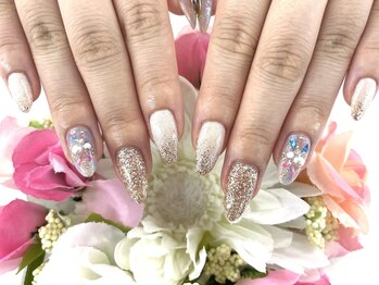 ディーネイル 四条烏丸(D-nail)/【山田】ラメ×シェル