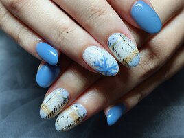 チェックネイル