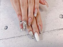 ネイル ビューティーマジック 葛西本店/ゴージャスストーンネイル