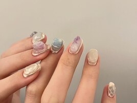 【Kana.y】ミラー天然石