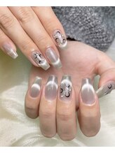 アヤメネイル/マグネットネイル