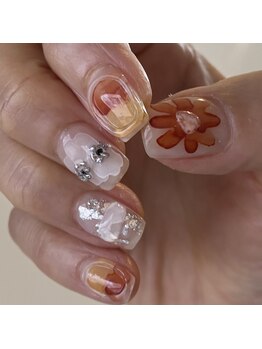イオネイルセカンド(io nail 2nd)/インク×ニュアンスネイル
