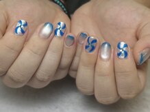 バーガンディ 鶴田(BURGUNDY)/風車デザイン